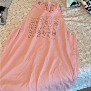 Hustle VS PINK tank top